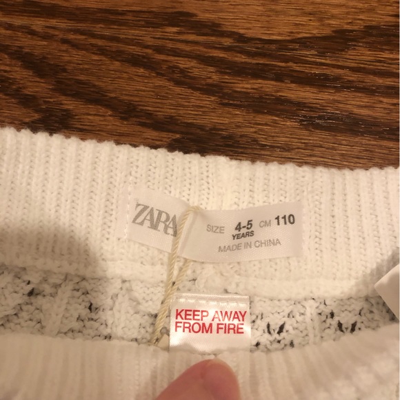 NEW Zara Crochet Shorts Size 4-5 Years - Picture 4 of 4
